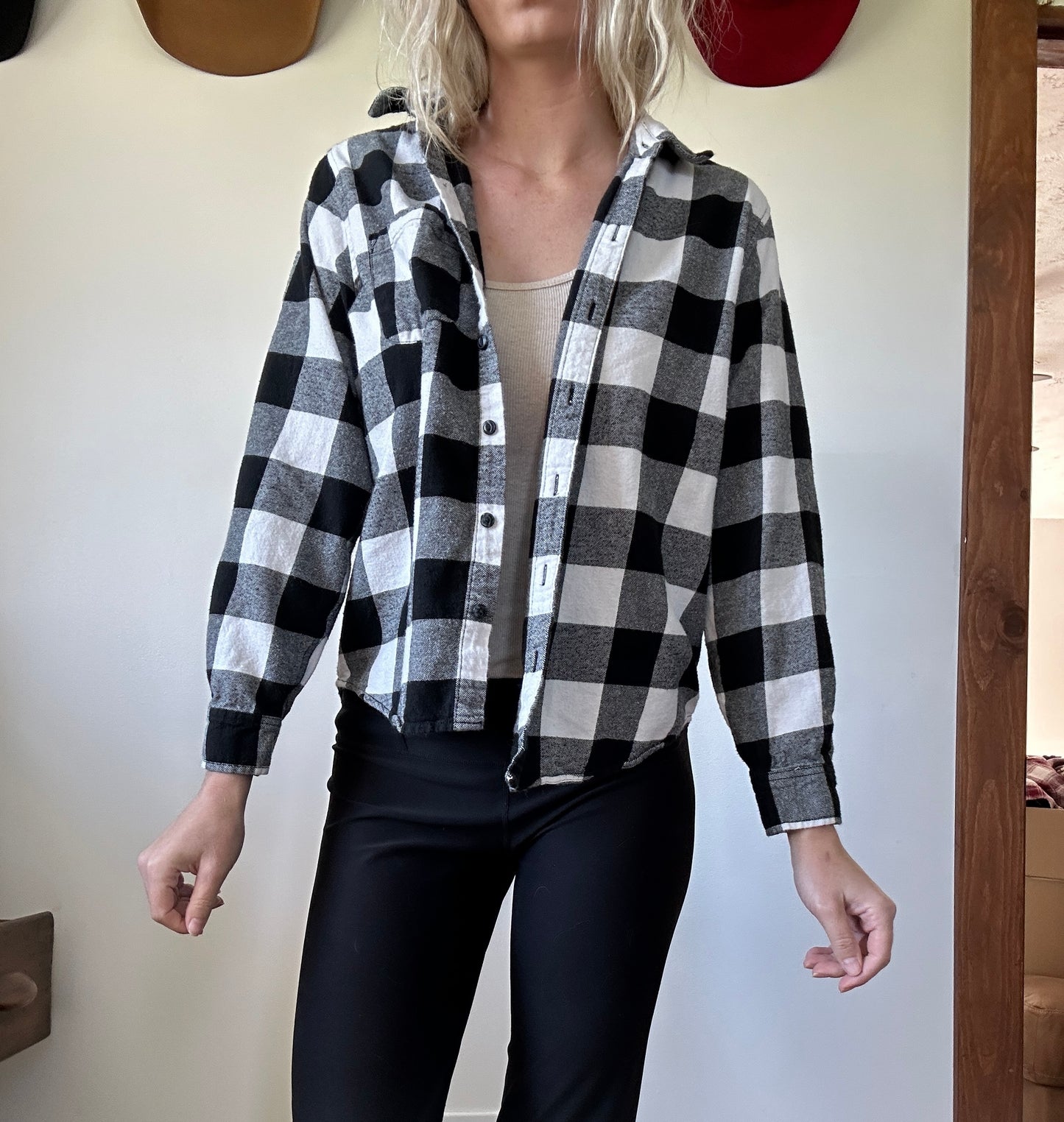 Western Son Black and white Flannel