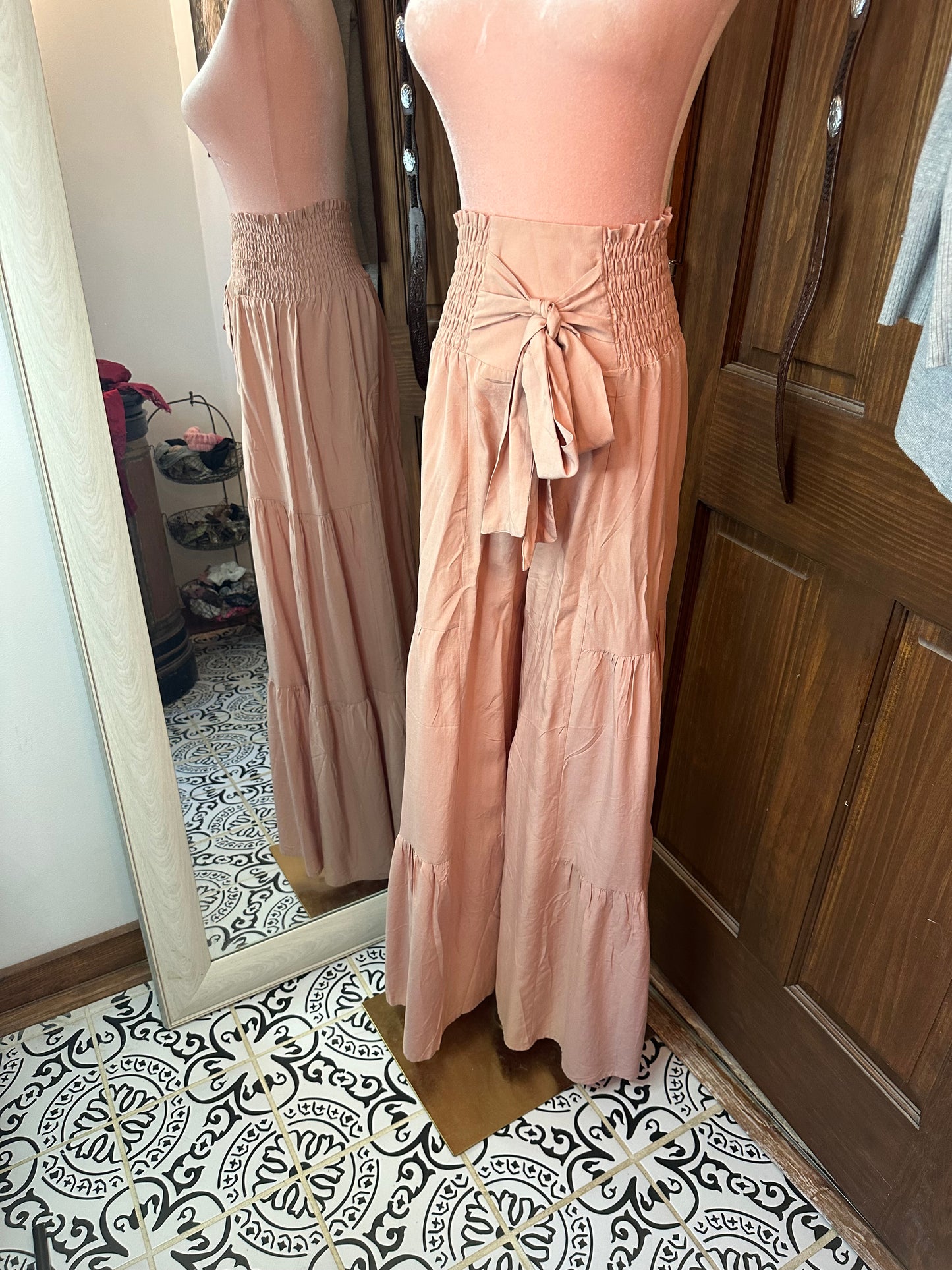 Light Pink Palazzo Pants