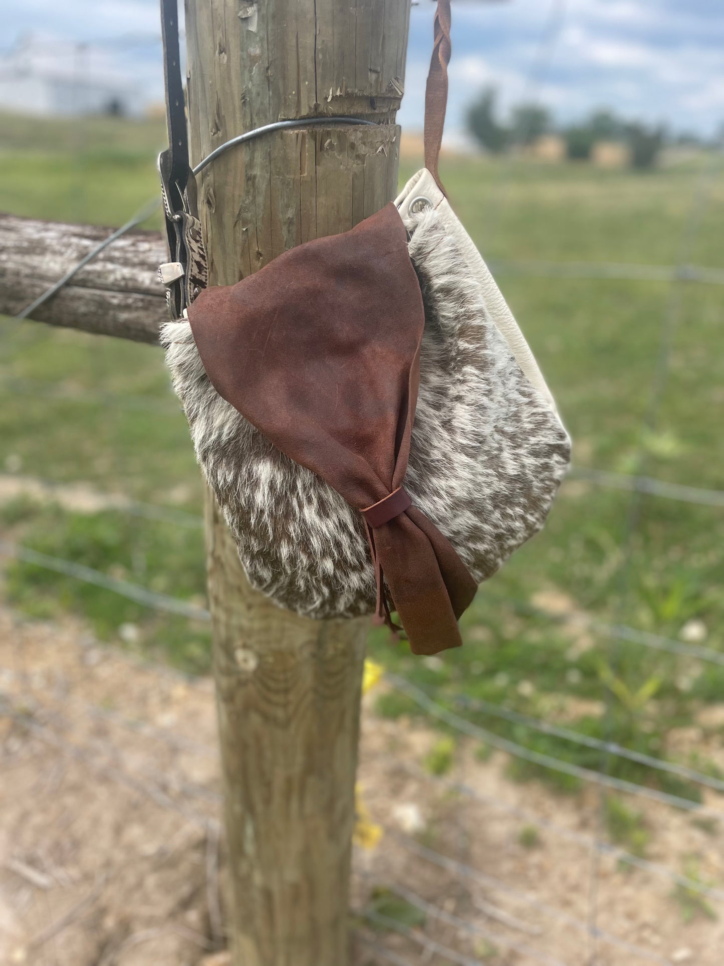 Cowhide Crossbody